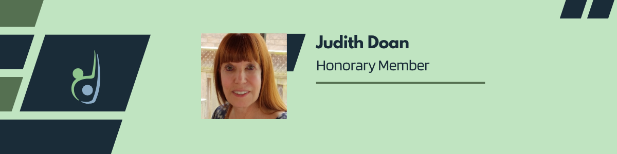 Honorary member Judith Doan