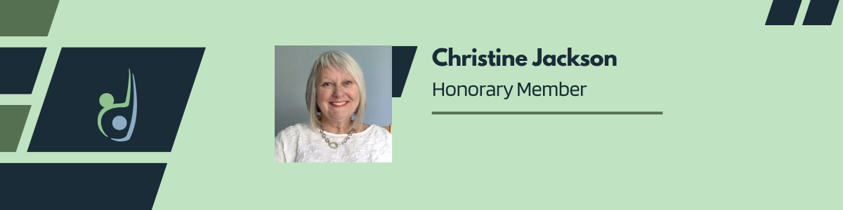 Honorary member Christine Jackson