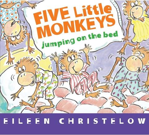 Five Little Monkeys book cover