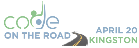 Web banner for CODE on the Road Kingston